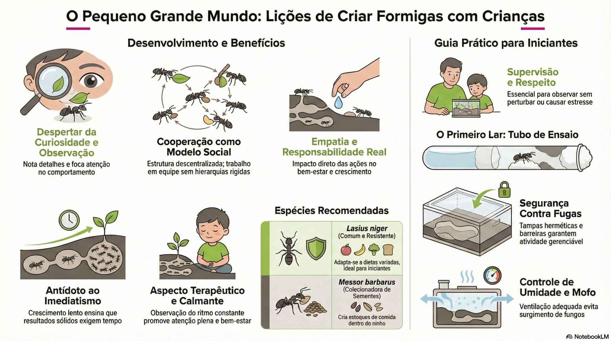 Formigas: Pequenos Seres, Grandes Lições!