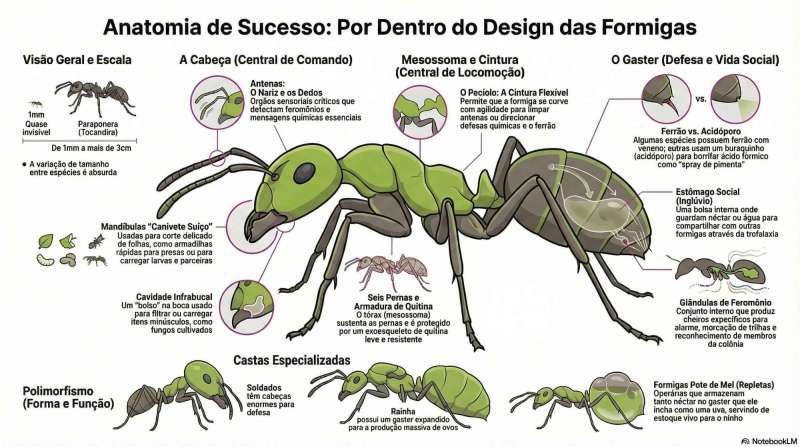 Anatomia da Formiga: A Engenharia por Trás do Sucesso!