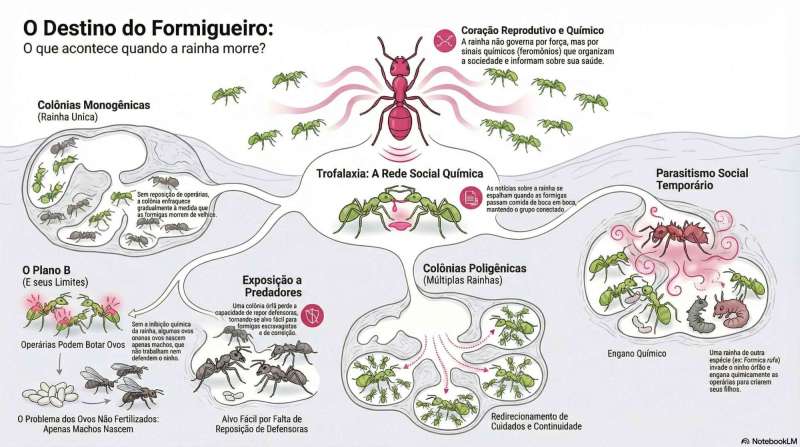 Morte da Rainha: Crise e Resiliência no Formigueiro!