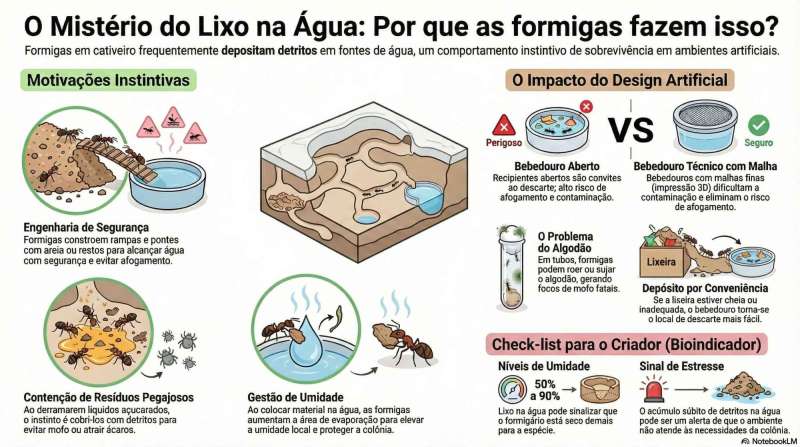 Lixo no Bebedouro: O Enigma da Água Suja no Formicário!