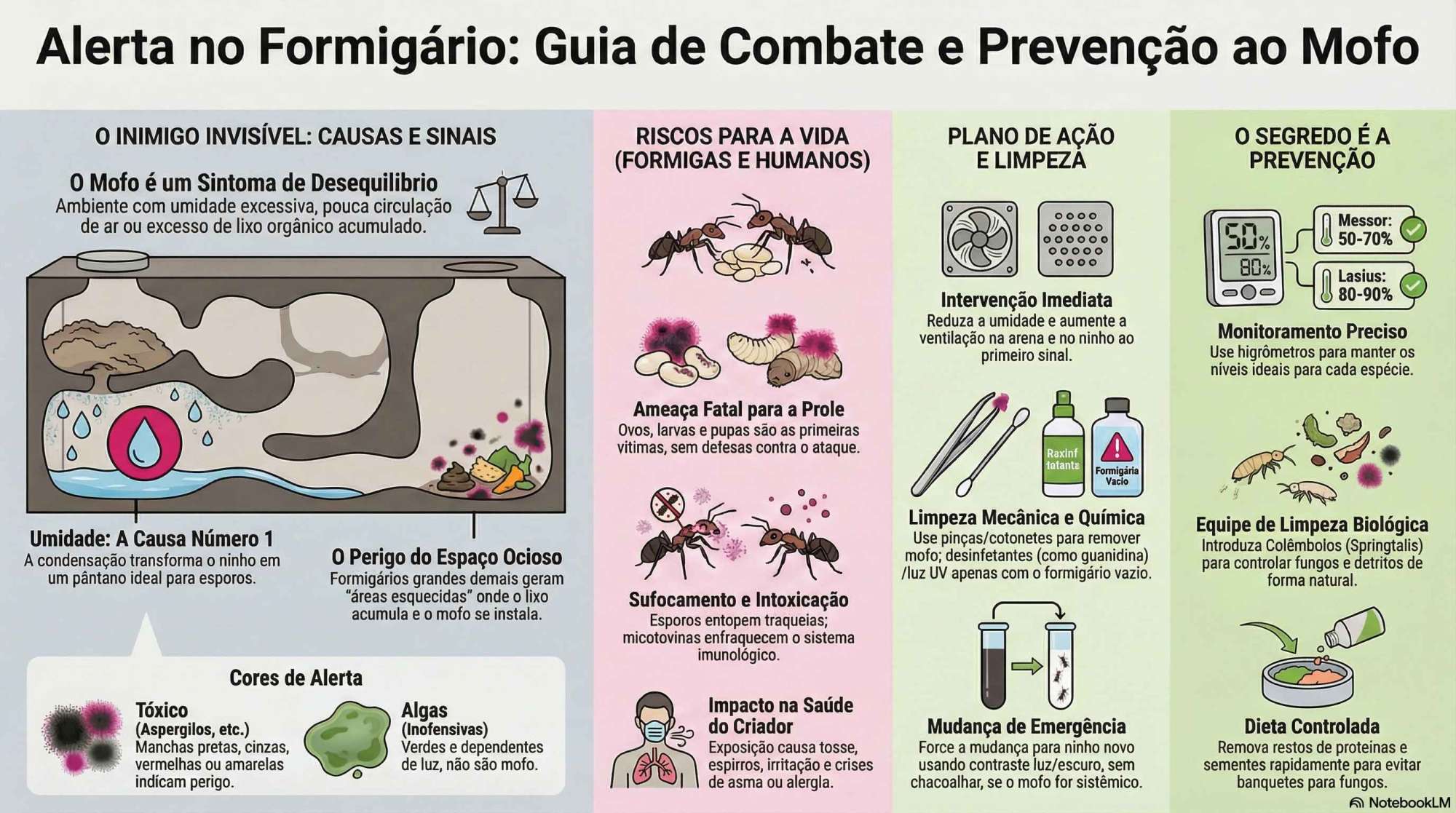 Mofo no Formicário: O Inimigo Silencioso da Colônia!