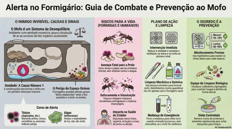 Mofo no Formicário: O Inimigo Silencioso da Colônia!
