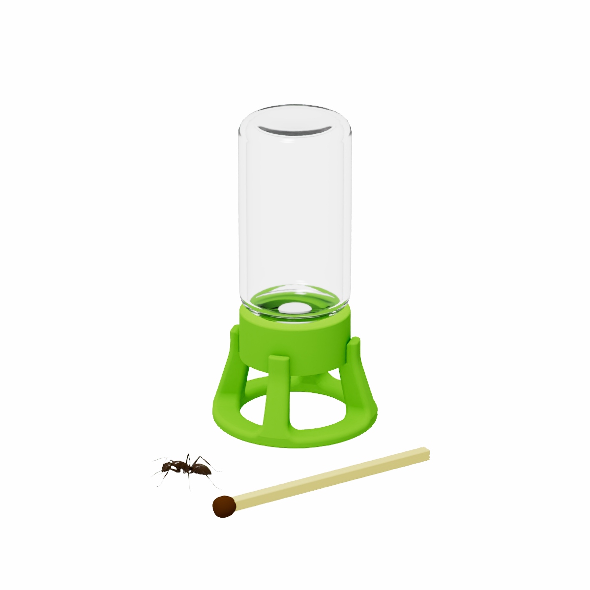 Bebedouro de vidro com filtro vertical 5ml